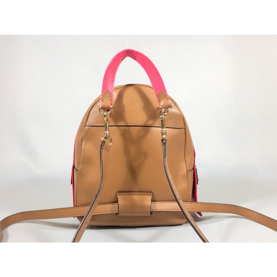 COACH コーチ リュックサック シグネチャー PVC×レザー ブラウン COACH コーチ リュックサック シグネチャー PVC×レザー ブラウン