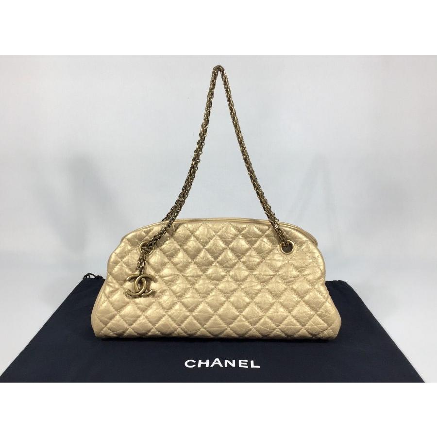 CHANEL シャネル ヴィンテージ加工金具ココマークチェーンバッグ CHANEL シャネル ヴィンテージ加工金具ココマークチェーンバッグ