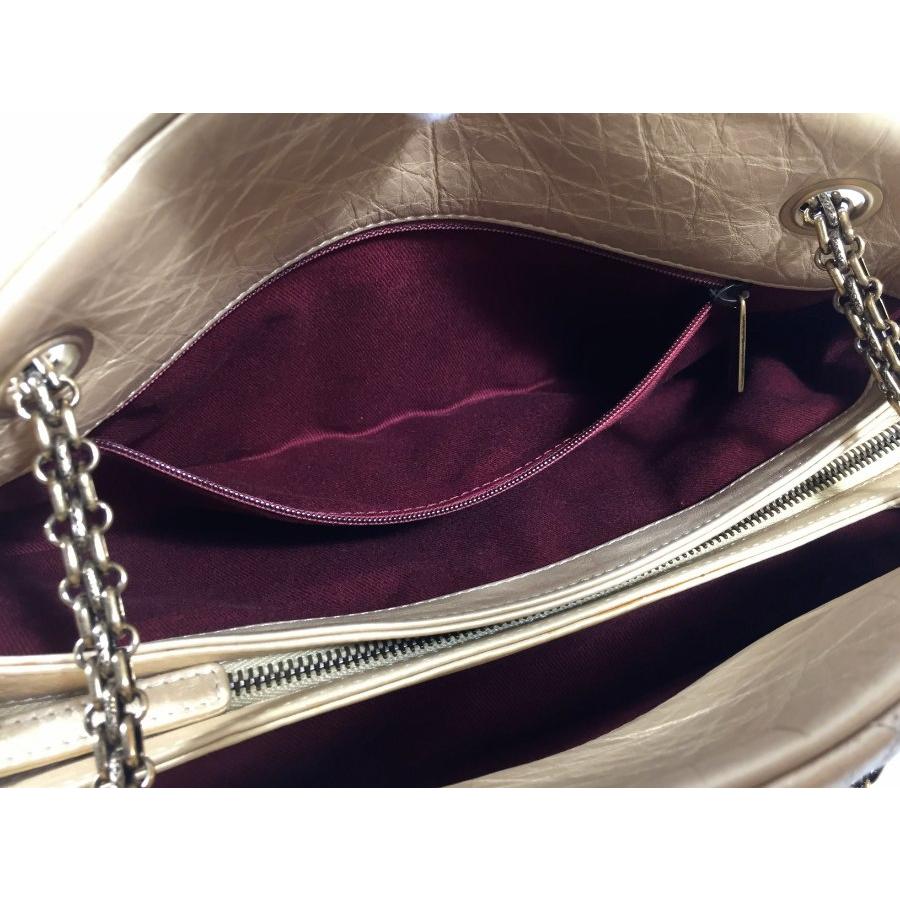 CHANEL シャネル ヴィンテージ加工金具ココマークチェーンバッグ CHANEL シャネル ヴィンテージ加工金具ココマークチェーンバッグ