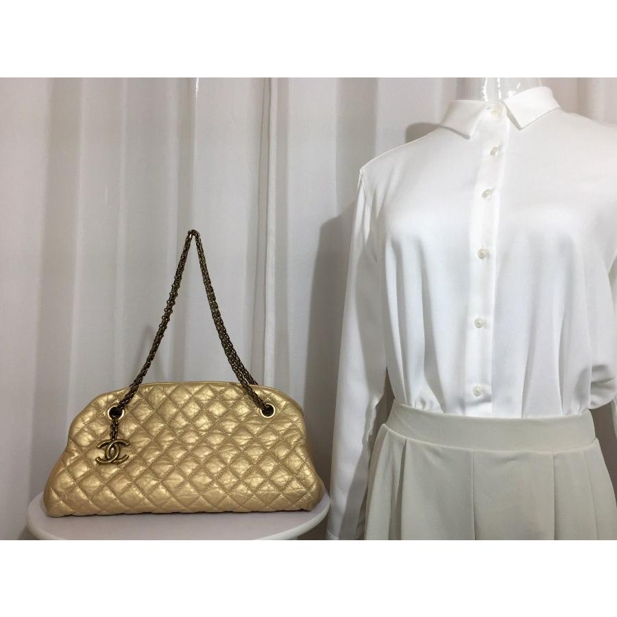 CHANEL シャネル ヴィンテージ加工金具ココマークチェーンバッグ CHANEL シャネル ヴィンテージ加工金具ココマークチェーンバッグ