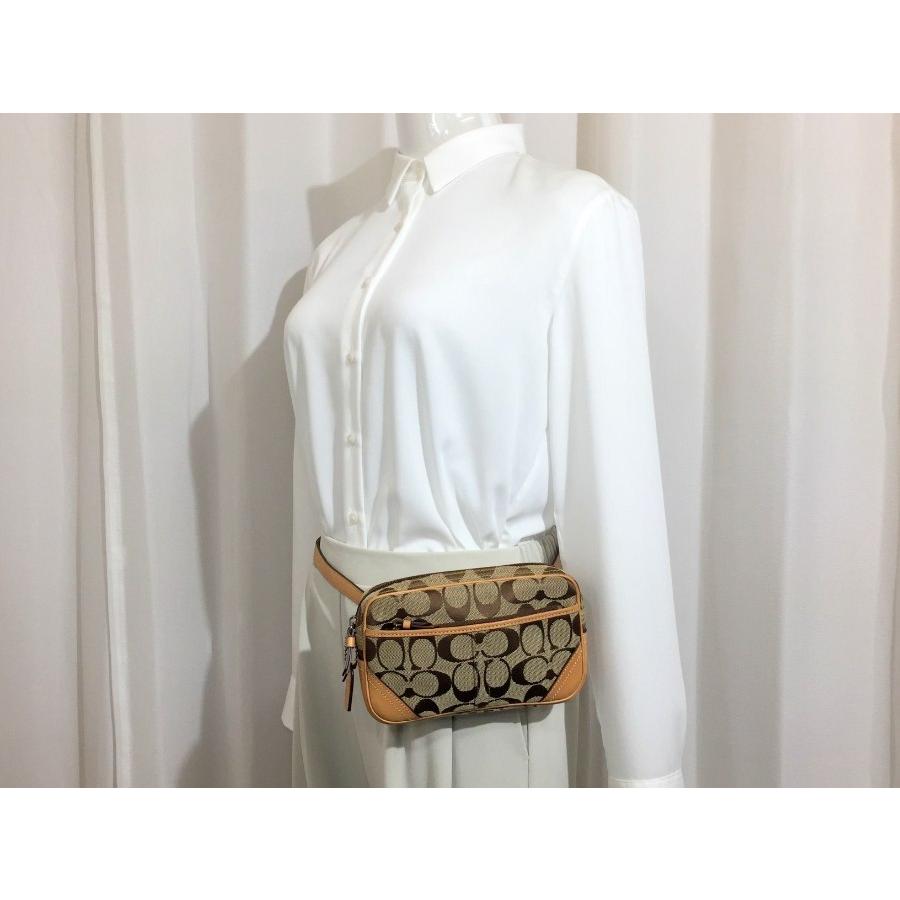COACH コーチ ウエストバッグ ポーチ シグネチャー キャンバス COACH コーチ ウエストバッグ ポーチ シグネチャー キャンバス