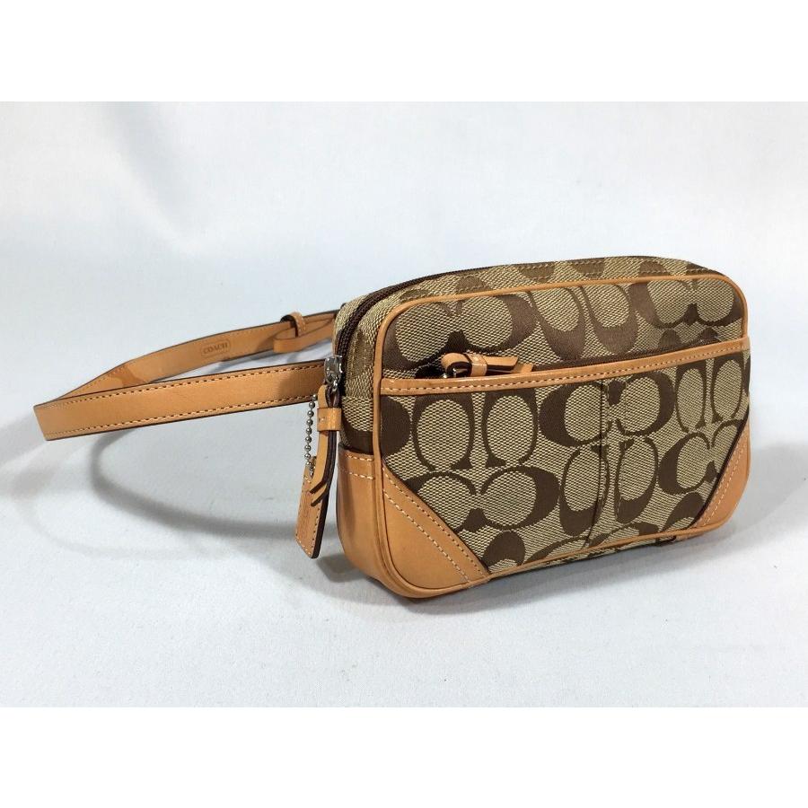 COACH コーチ ウエストバッグ ポーチ シグネチャー キャンバス COACH コーチ ウエストバッグ ポーチ シグネチャー キャンバス