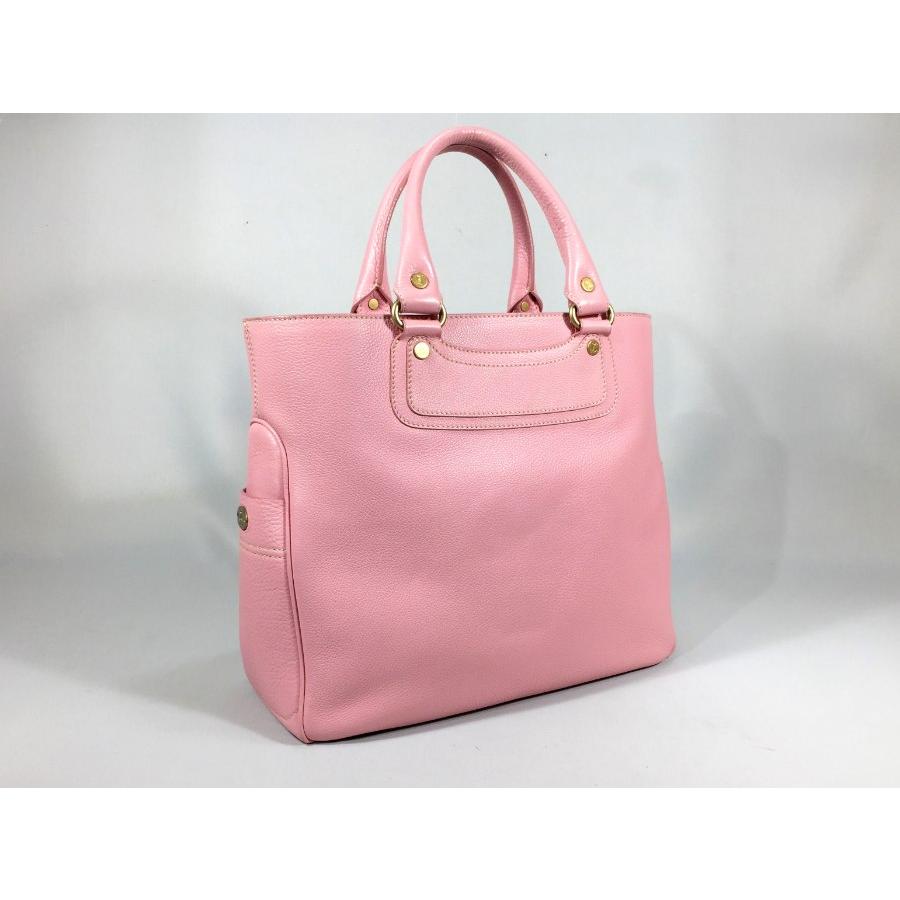CELINE セリーヌ トートバッグ レザー ピンク ラージ トート CELINE セリーヌ トートバッグ レザー ピンク ラージ トート