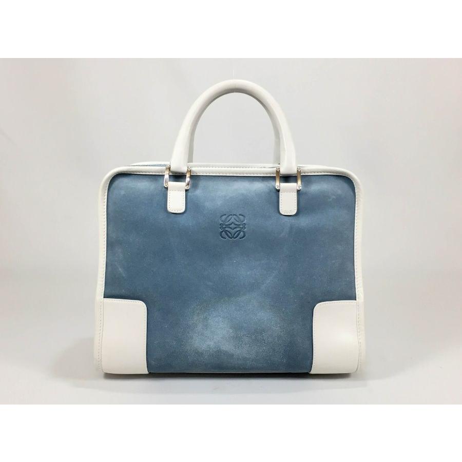 LOEWE ロエベ アマソナ スェード ハンドバック ハンドバッグ 
