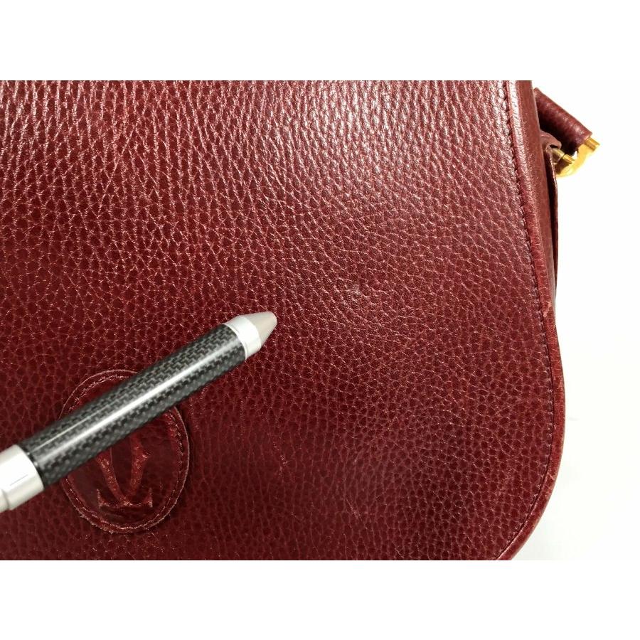 MUST DE CARTIER カルティエ ショルダーバッグ マストライン MUST DE CARTIER カルティエ ショルダーバッグ マストライン