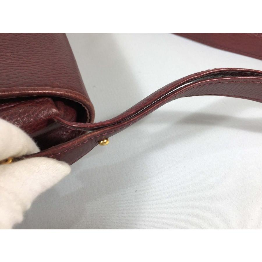 MUST DE CARTIER カルティエ ショルダーバッグ マストライン MUST DE CARTIER カルティエ ショルダーバッグ マストライン