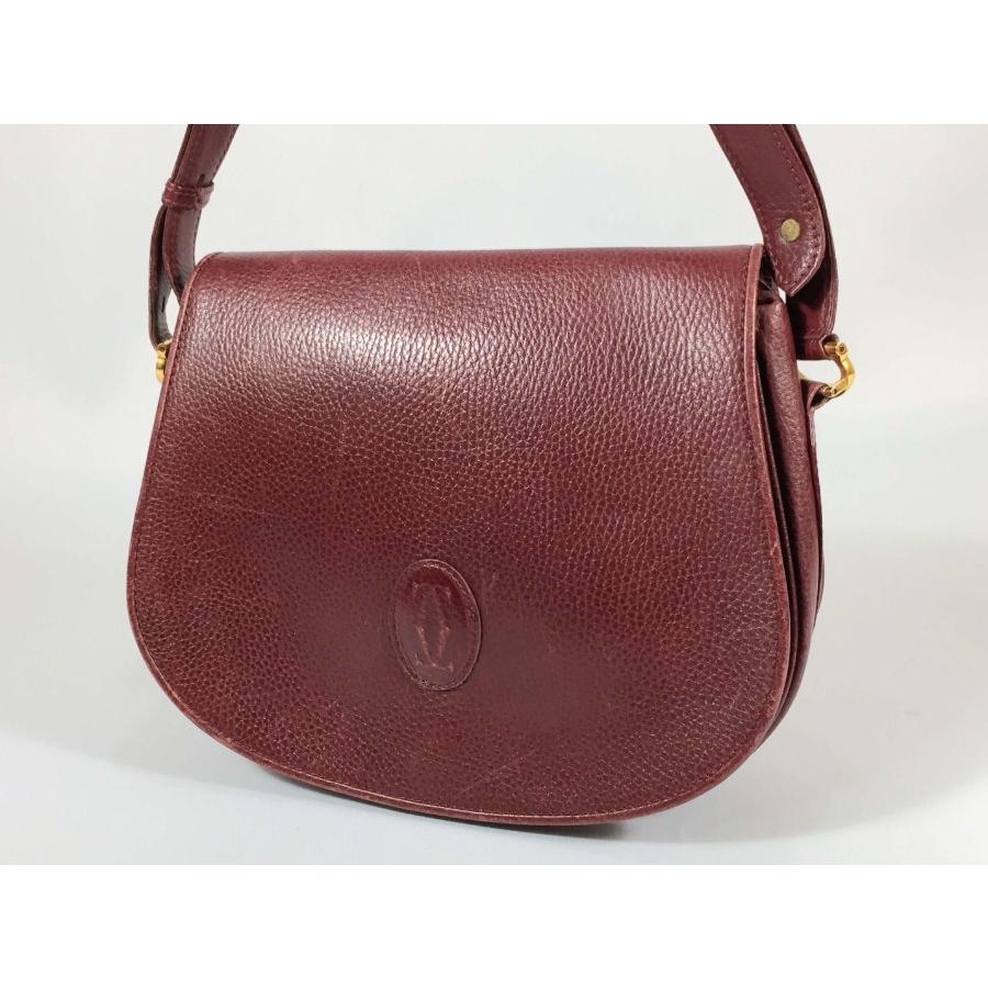 MUST DE CARTIER カルティエ ショルダーバッグ マストライン MUST DE CARTIER カルティエ ショルダーバッグ マストライン
