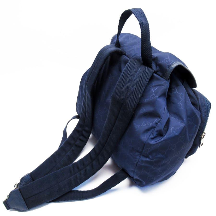 GUCCI ネイビー リュック UFO刺繍 GUCCI ネイビー リュック UFO刺繍 GUCCI ネイビー リュック UFO刺繍