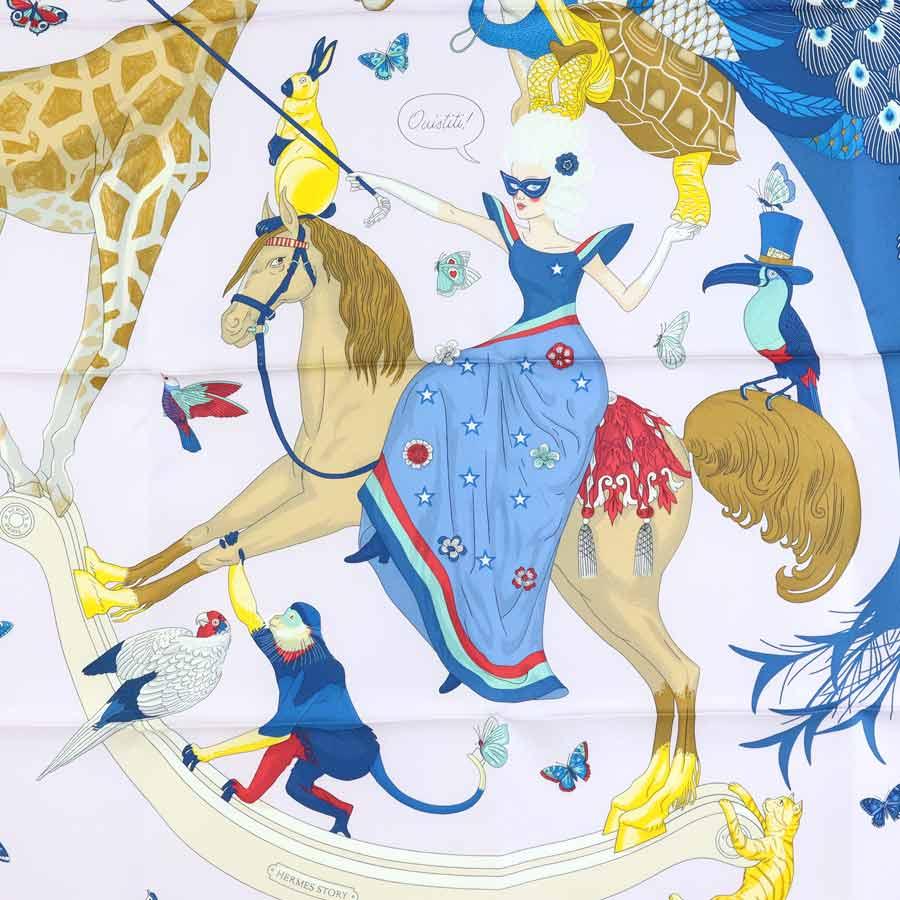 HERMES エルメス スカーフ カレ90 Hermes Story エルメス HERMES エルメス スカーフ カレ90 Hermes Story エルメス