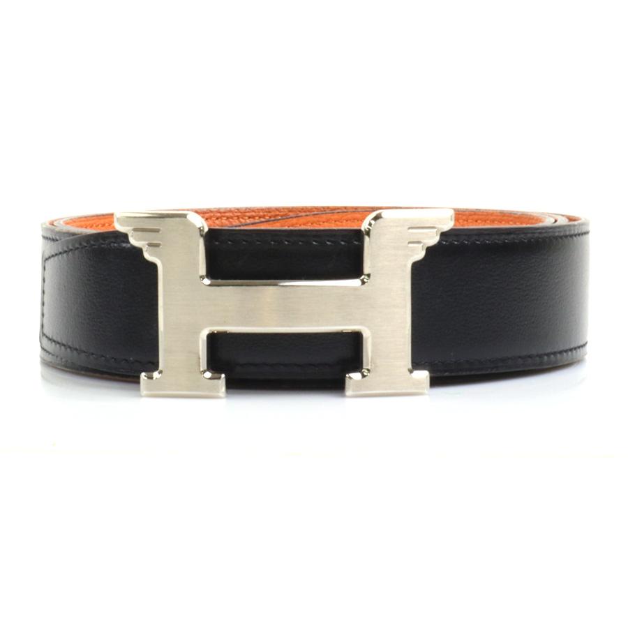 HERMES（エルメス） ベルト コンスタンス ペガサス レザー ブラック