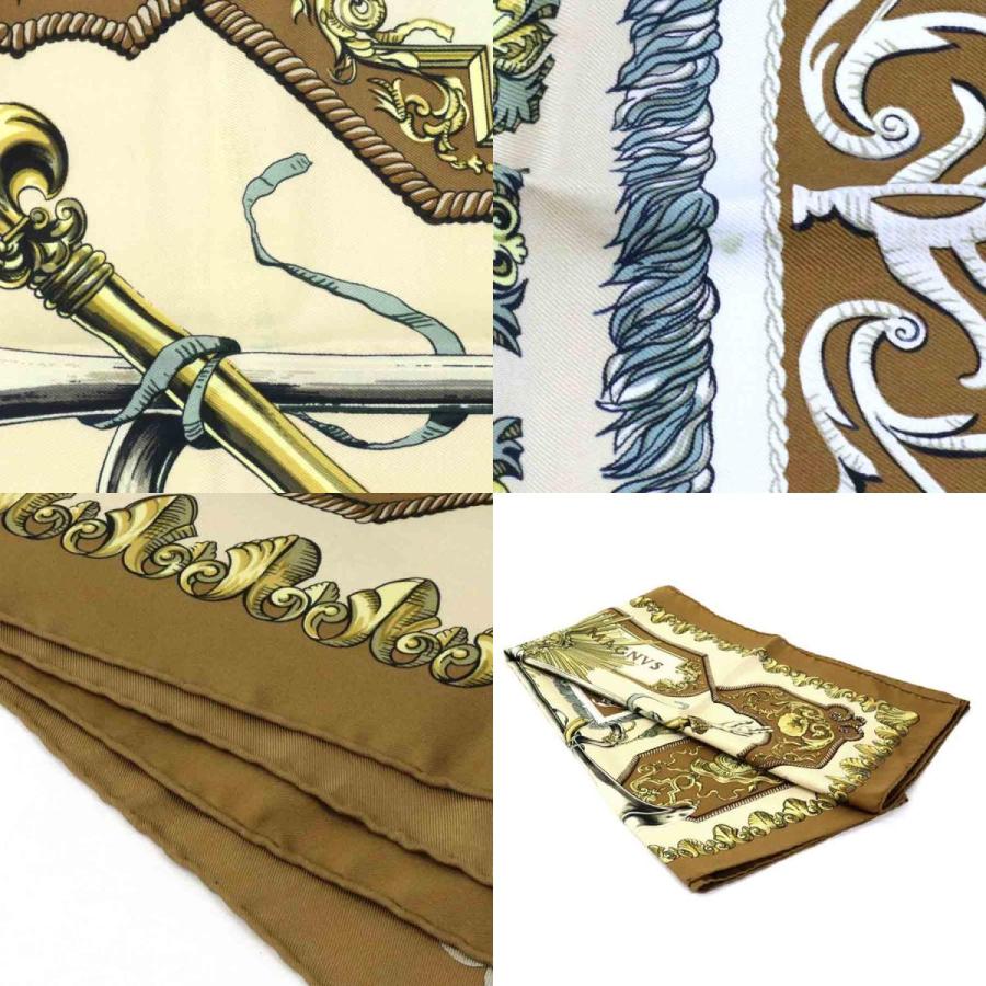 HERMES（エルメス） スカーフ LVDOVICVS MAGNVS 白い馬に跨ったルイ14