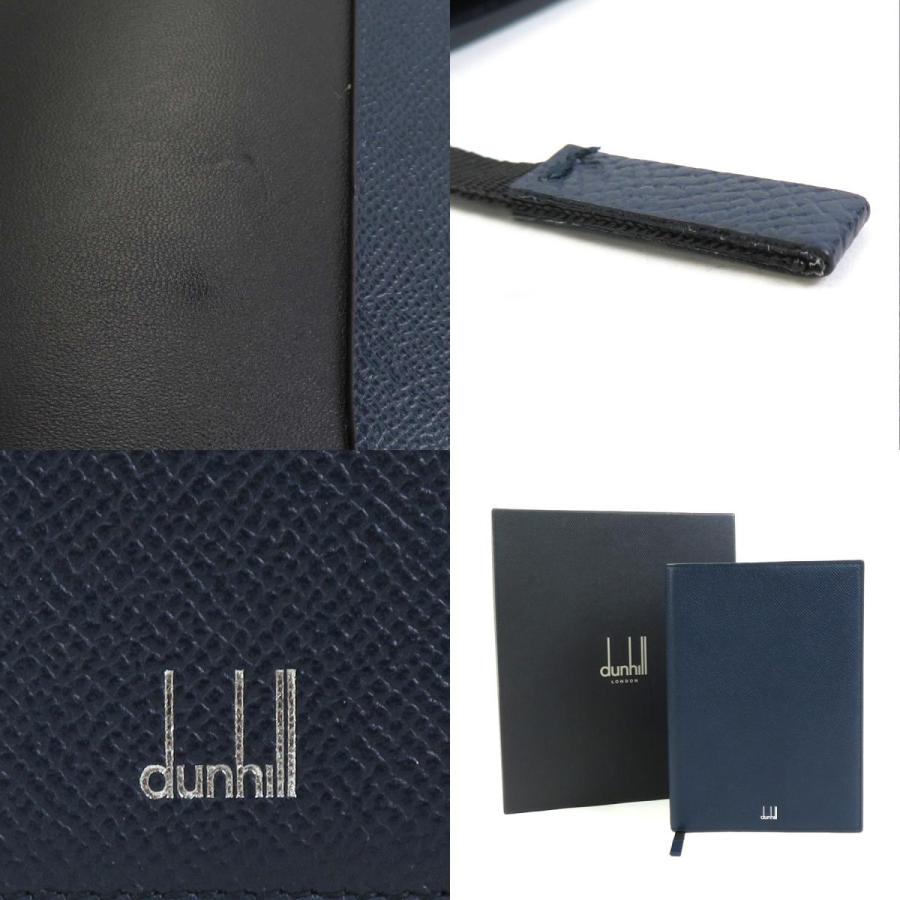 dunhill（ダンヒル） 手帳カバー レザー ネイビー : ブランドバリュー