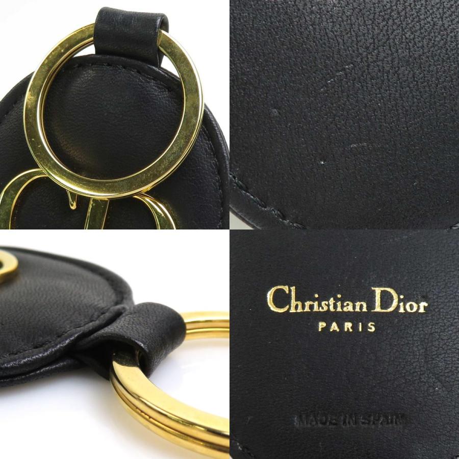 クリスチャンディオール Christian Dior キーリング チャーム レザー