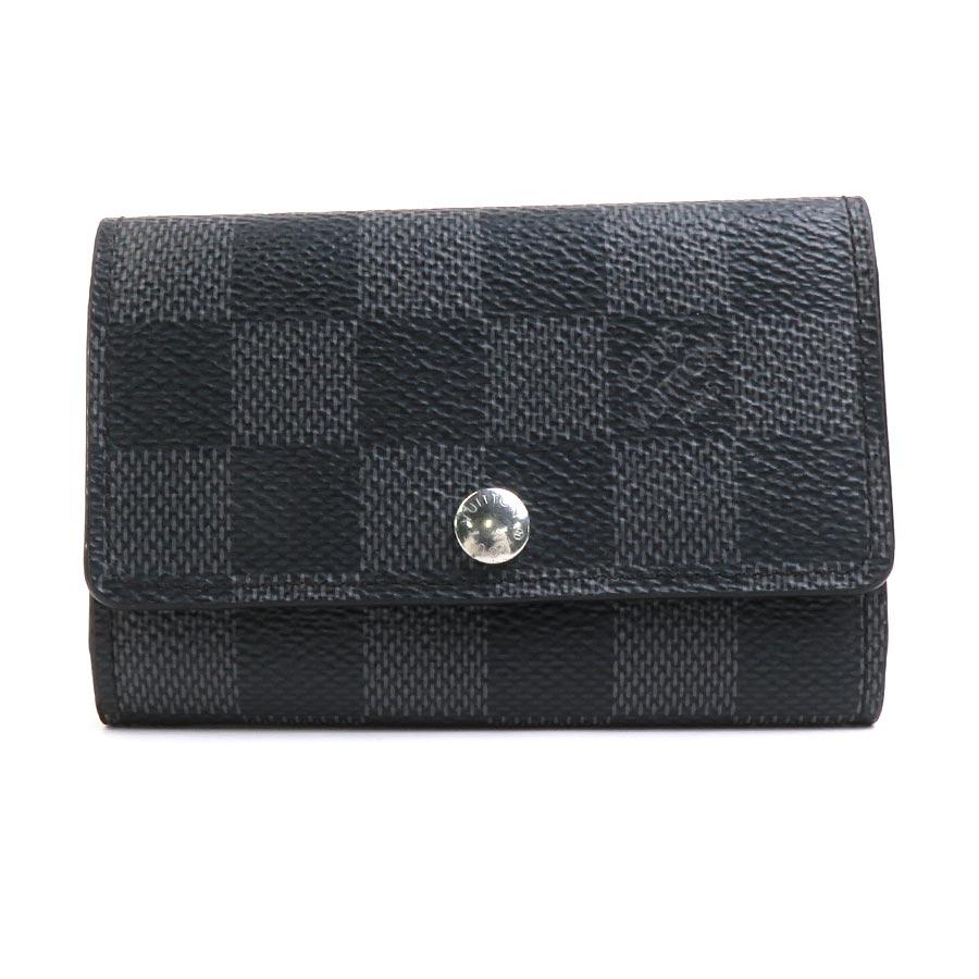 LOUIS VUITTON ダミエ ミュルティクレ  キーケース グラフィット ダミエ・グラフィット キーケース ミュルティクレ6 詳細情報とお