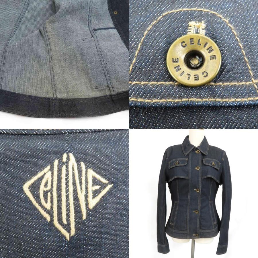 【エディ期】セリーヌ　Celine デニム　ジャケット　Gジャン CELINE（セリーヌ） デニムジャケット Gジャン デニム インディゴ