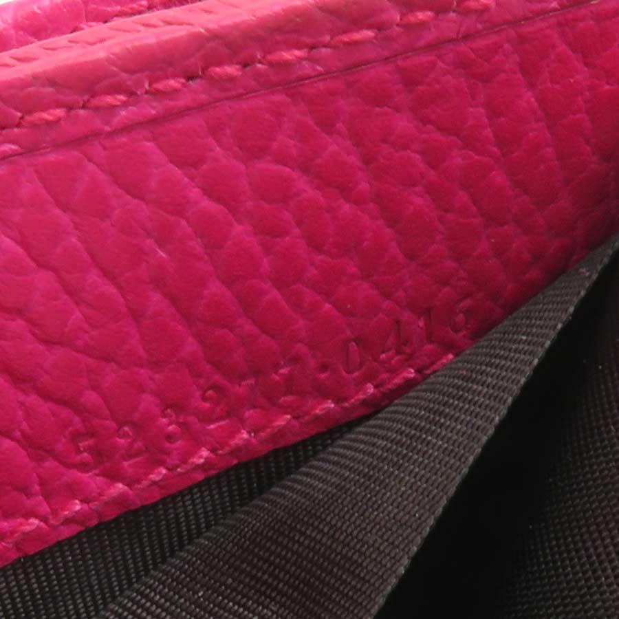 GUCCI（グッチ） 三つ折り財布 レザー ピンク : ブランドバリュー