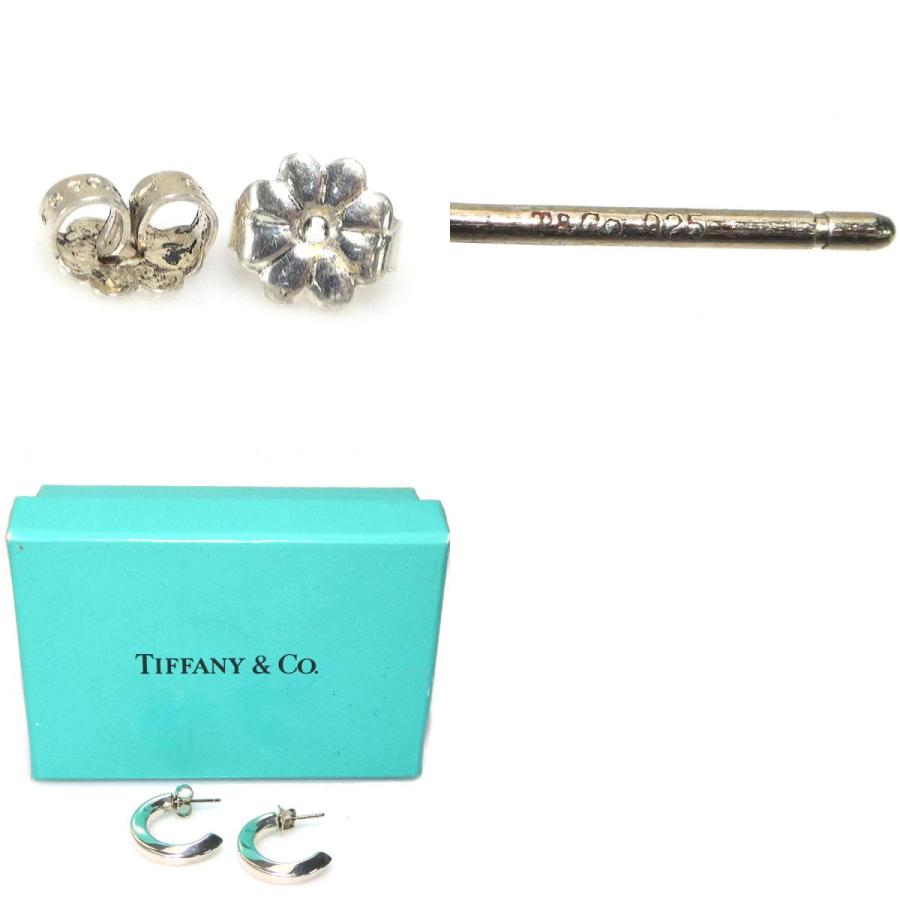 TIFFANY&Co. ティファニー ピアス ナイフエッジ フープ シルバー TIFFANY&Co. ティファニー ピアス ナイフエッジ フープ シルバー
