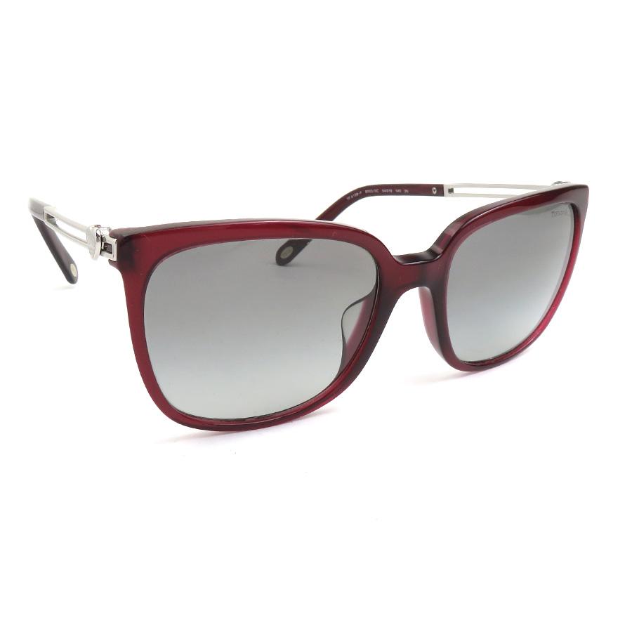 Tiffany ティファニー サングラス TIFFANY&Co. ティファニー サングラス プラスチック レッド系