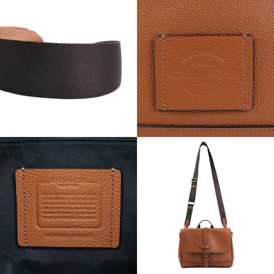 COACH（コーチ） ショルダーバッグ レザー ブラウン : ブランド