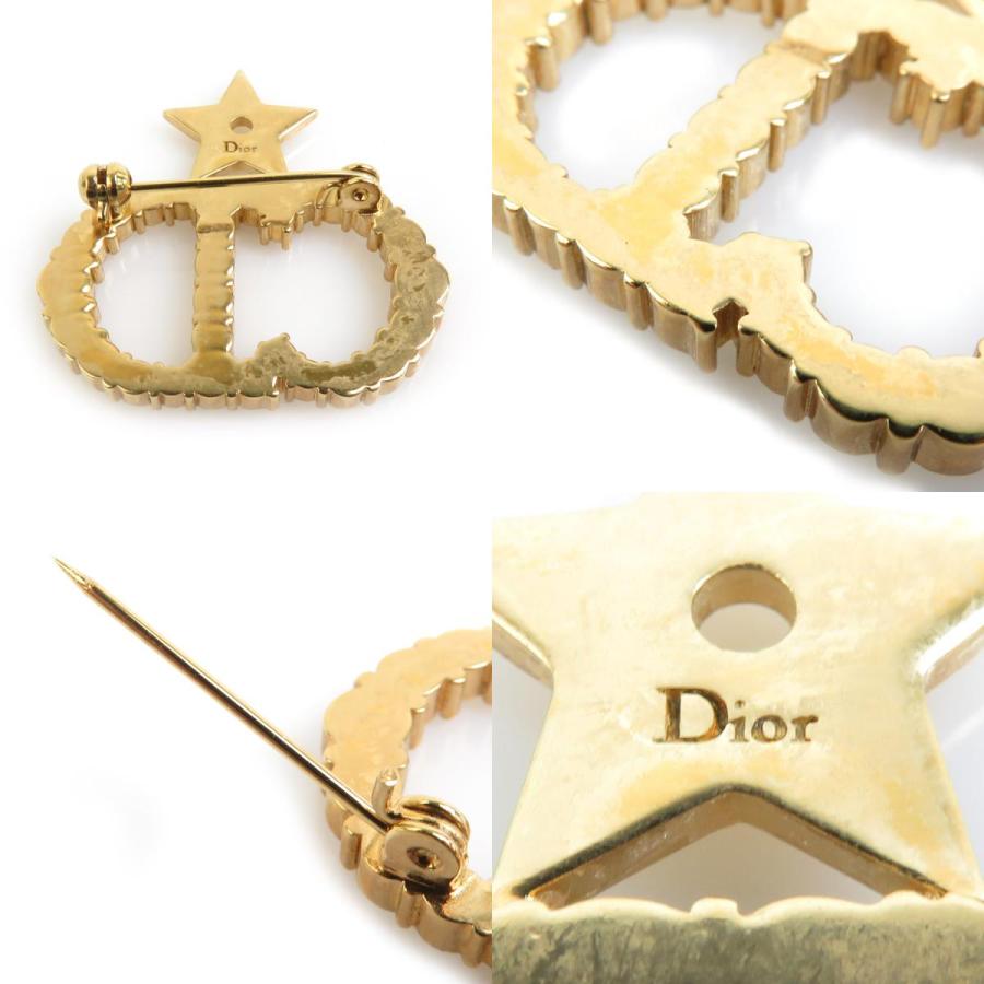 クリスチャンディオール Christian Dior ブローチ メタル/ライン