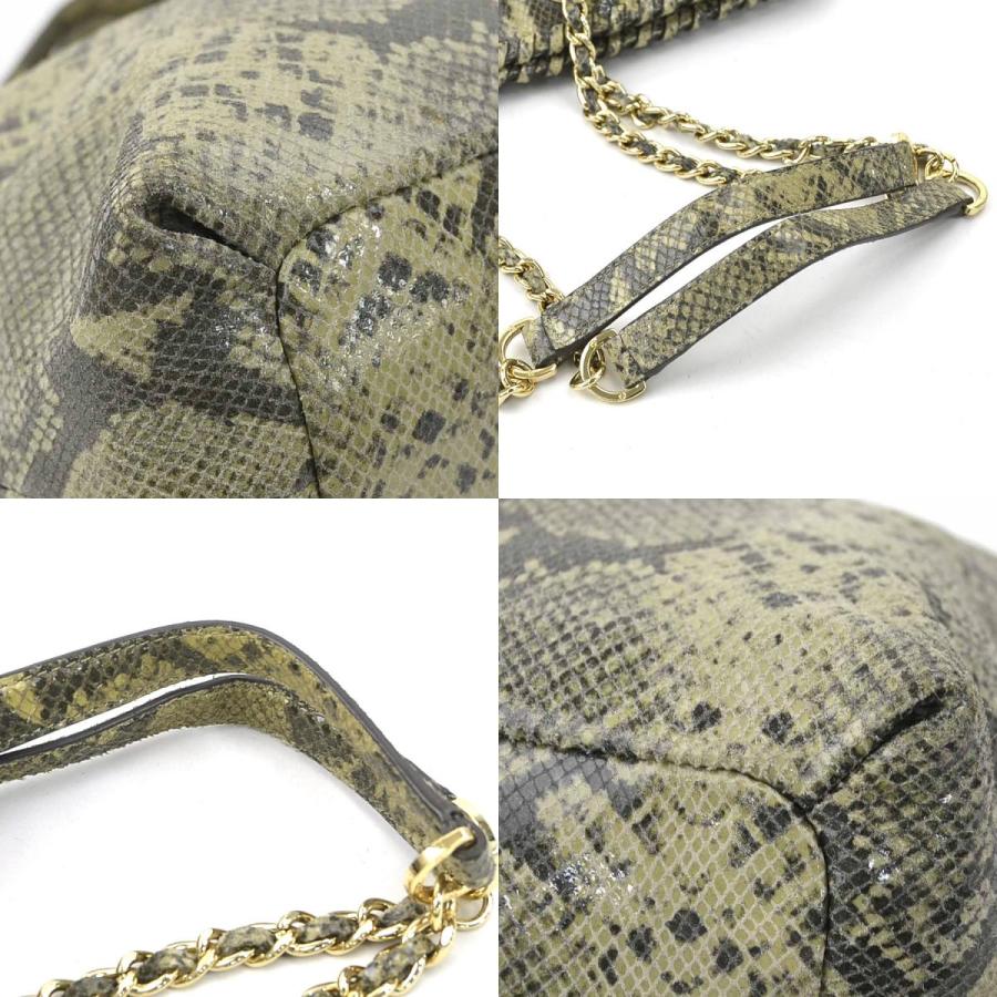 トリーバーチ ベージュ レザー ショルダーバッグ 美品 トリーバーチ ショルダーバッグ レザー グレー ベージュ