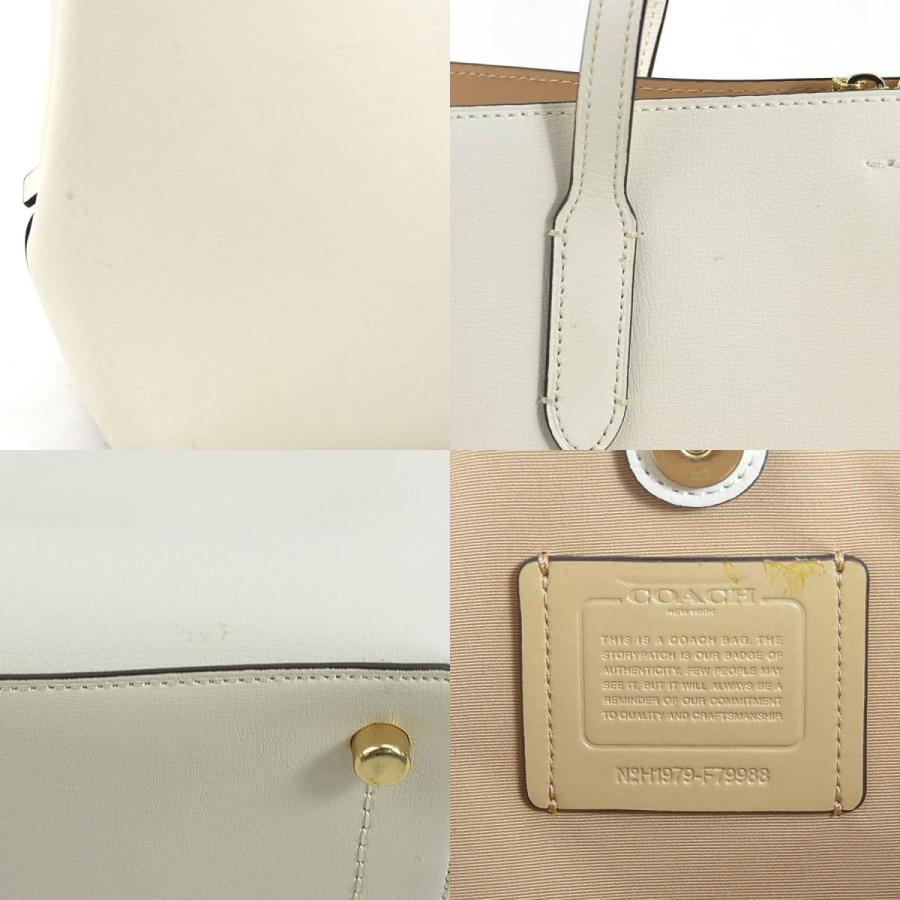COACH（コーチ） ショルダーバッグ レザー アイボリー : ブランド