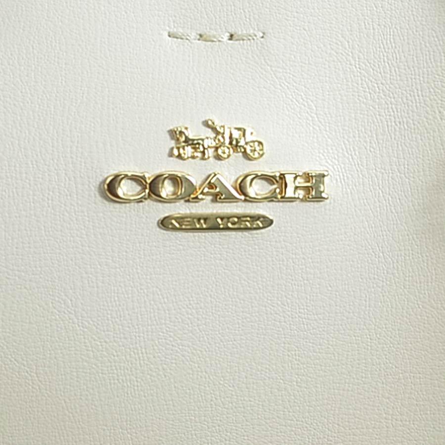 COACH（コーチ） ショルダーバッグ レザー アイボリー : ブランド