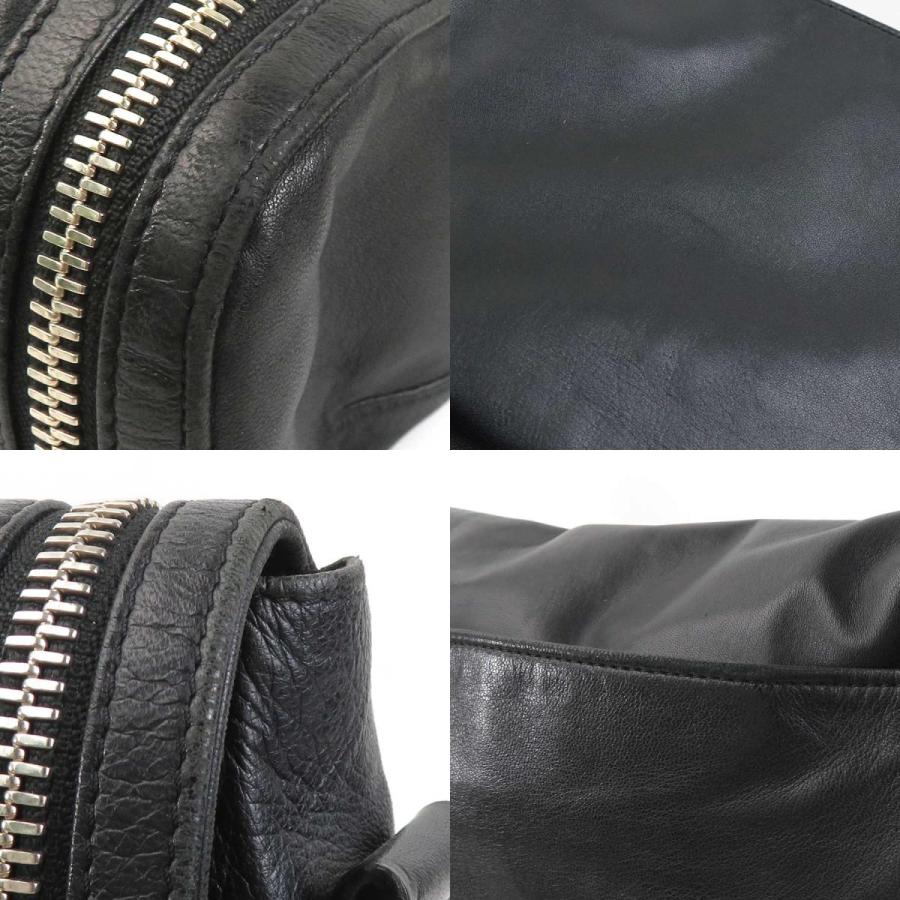 Dior HOMME ディオール オム DIOR ショルダーバッグ レザー ブラック