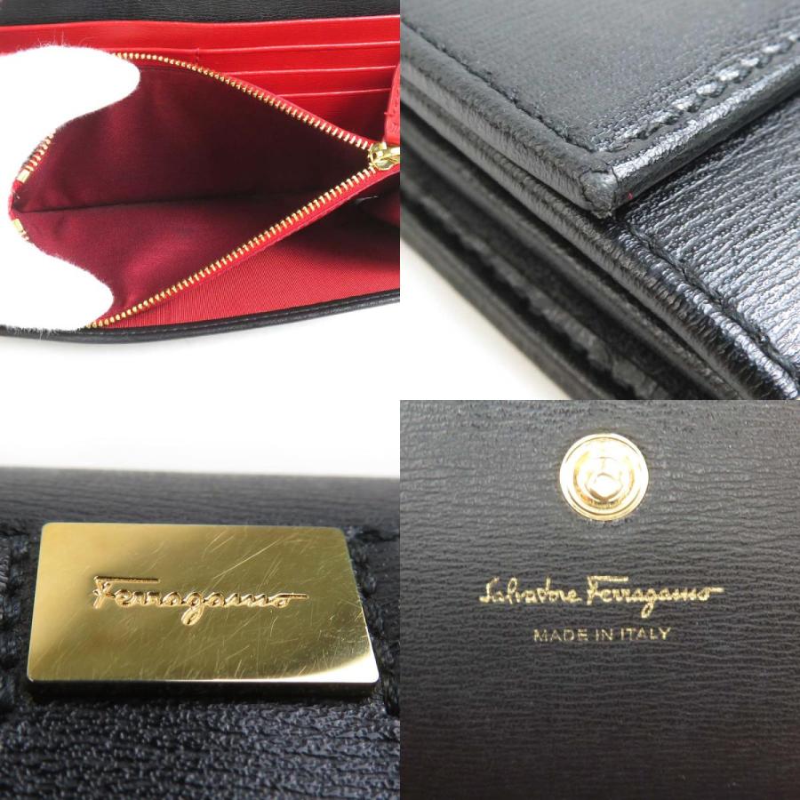 サルヴァトーレフェラガモ Salvatore Ferragamo 長財布 ガンチーニ