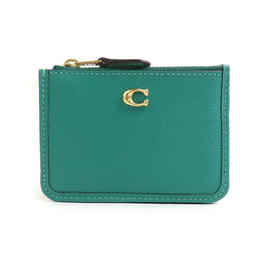 COACH（コーチ） コインケース レザー グリーン : ブランドバリュー 