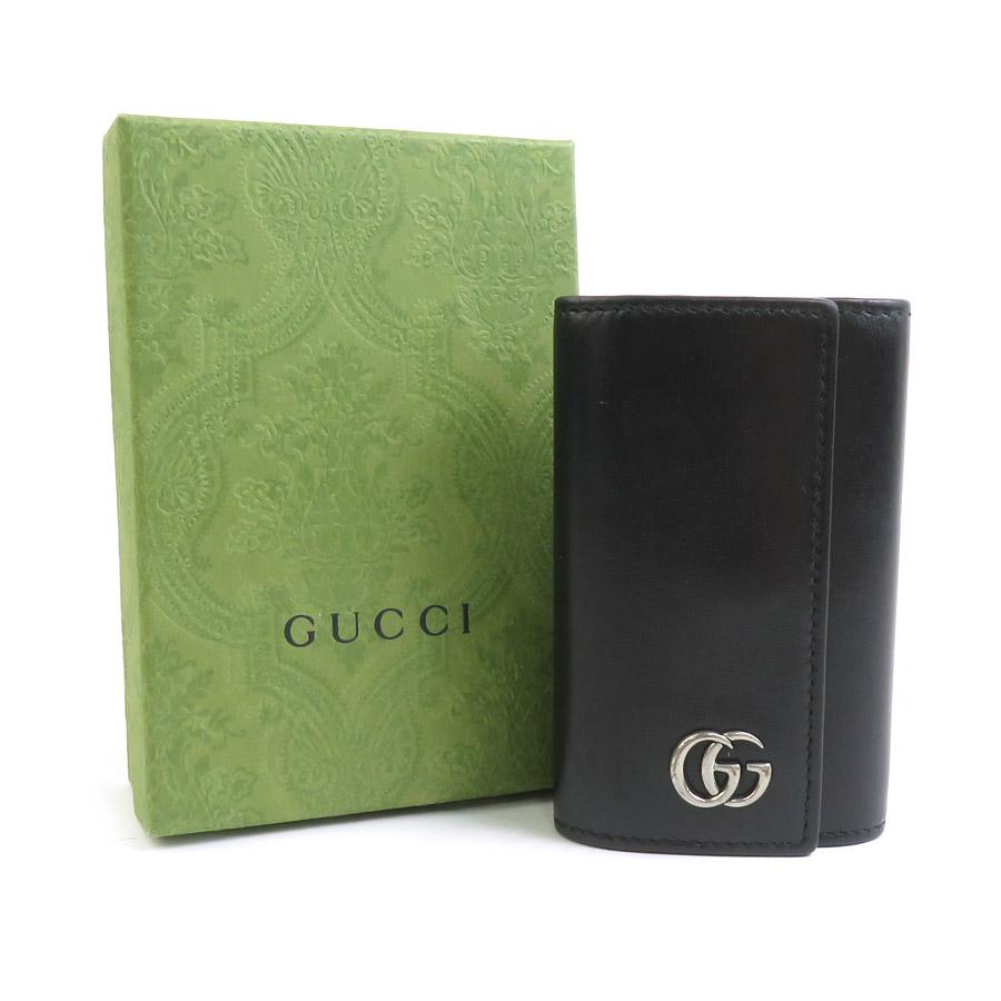 GUCCI（グッチ） キーケース レザー ブラック : ブランドバリュー