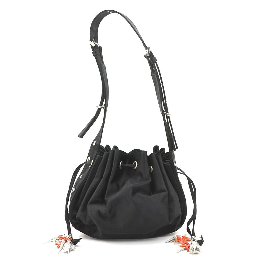 GIVENCHY ブラック ショルダーバッグ ジバンシィ GIVENCHY ショルダーバッグ サテン ブラック : ブランド