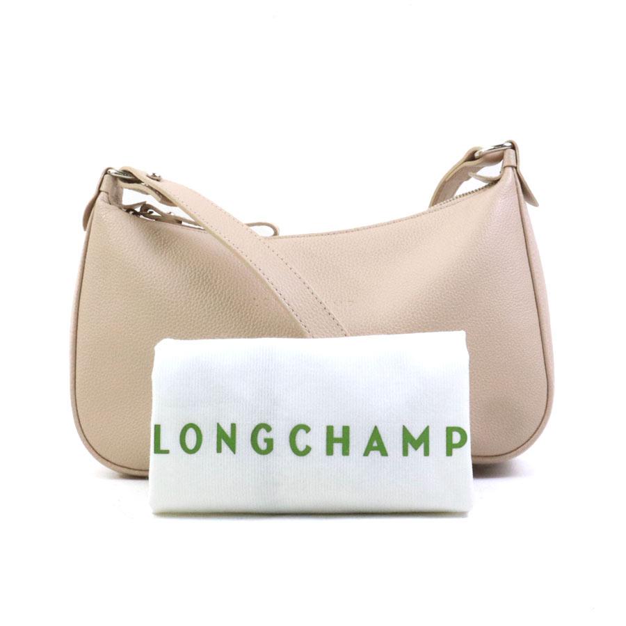 LONGCHAMP（ロンシャン） ショルダーバッグ レザー ベージュ 