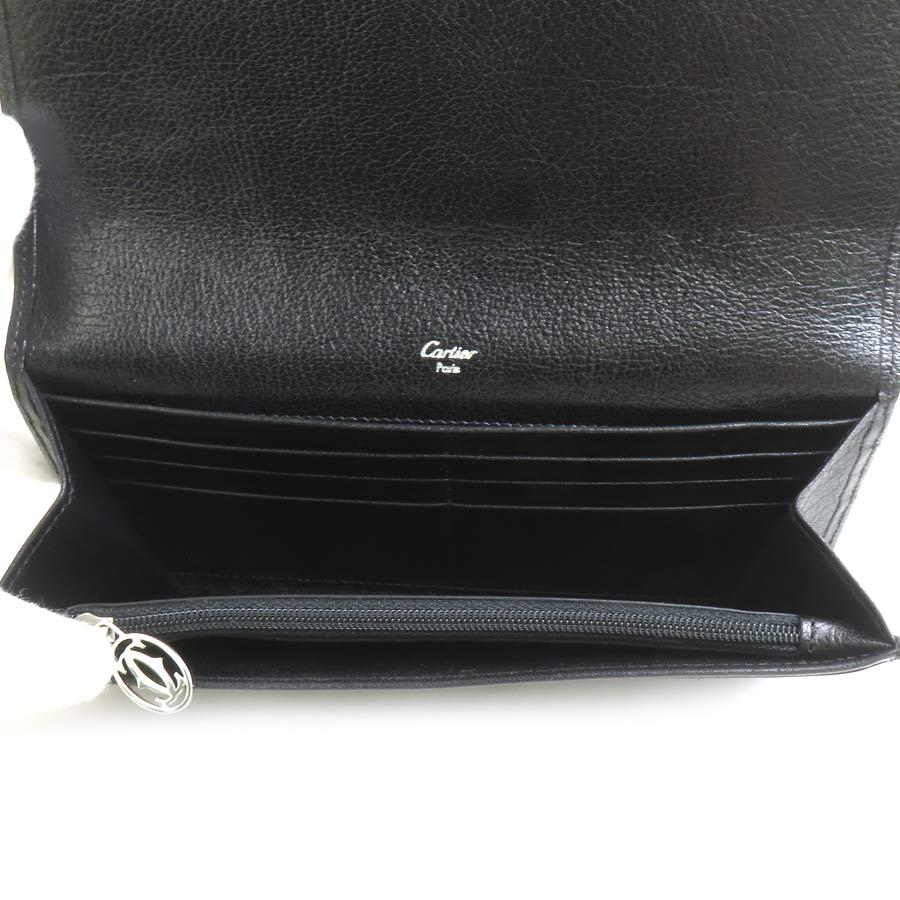 Cartier（カルティエ） 長財布 レザー ブラック : ブランドバリュー