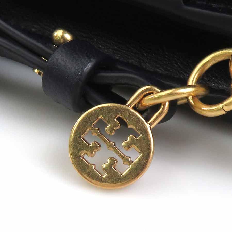 TORY BURCH（トリーバーチ） チェーンウォレット レザー ネイビー