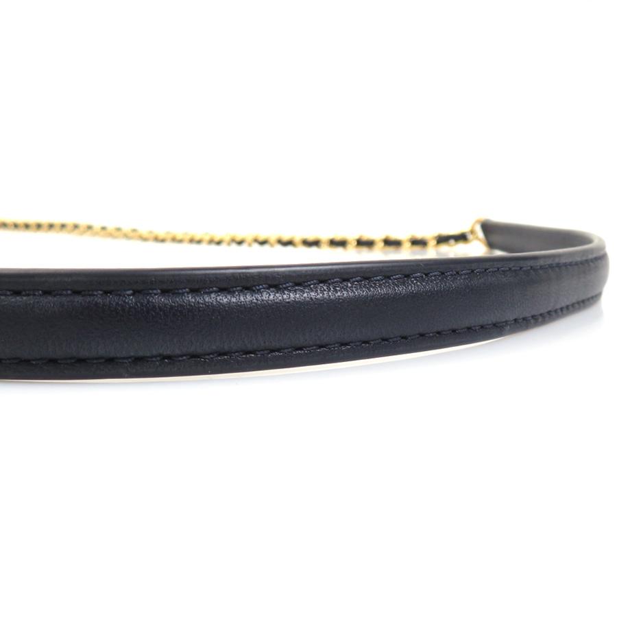 TORY BURCH（トリーバーチ） チェーンウォレット レザー ネイビー