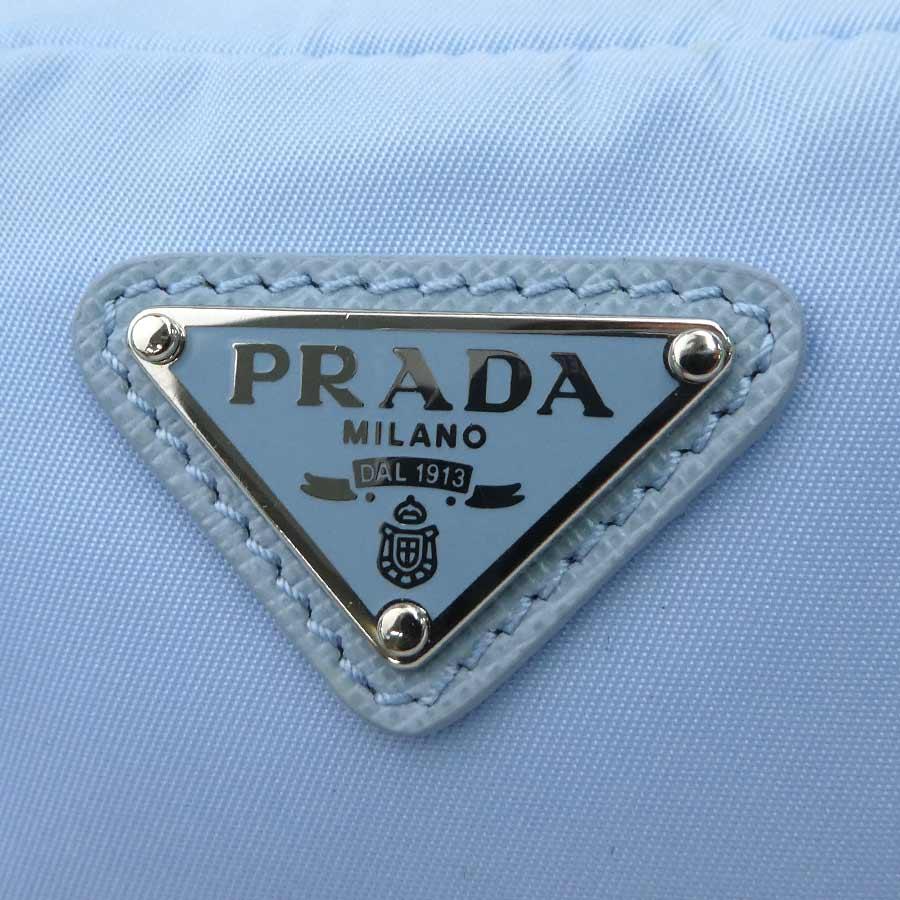 PRADA（プラダ） ポーチ ナイロン ライトブルー : ブランドバリュー