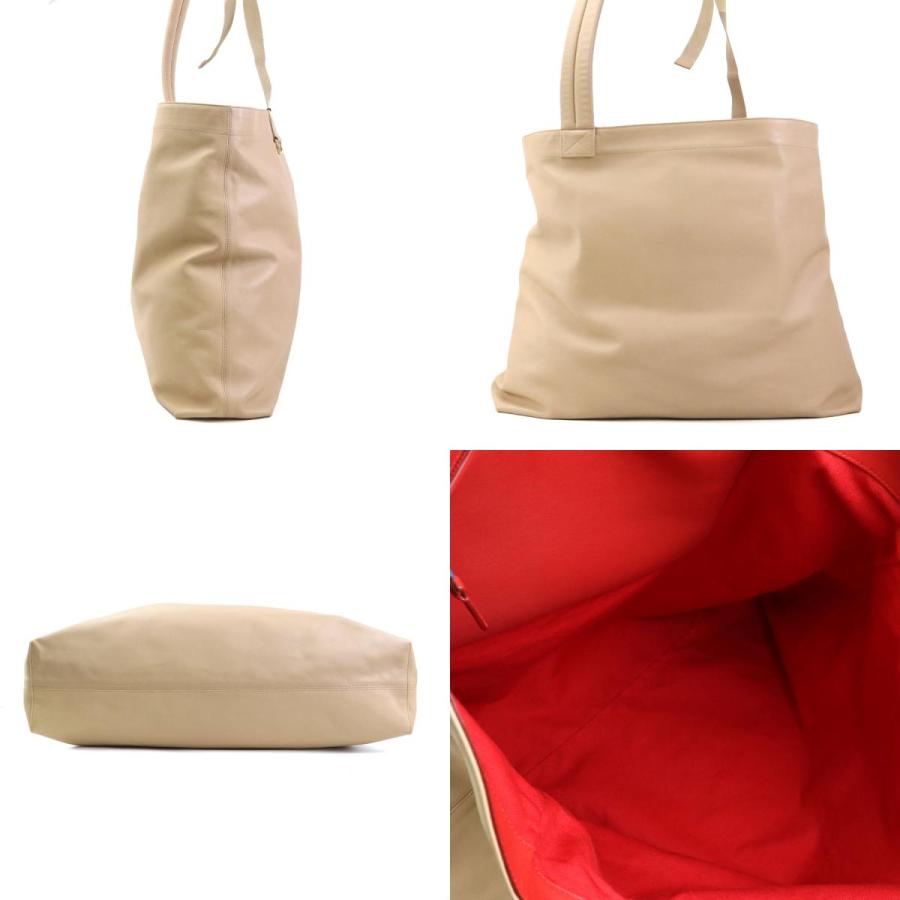 BURBERRY（バーバリー） ショルダーバッグ レザー ベージュ : ブランド