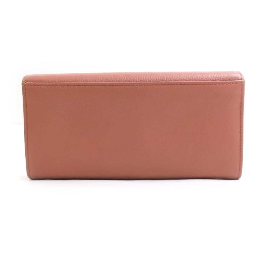 SEE BY CHLOE ピンク レザー 長財布