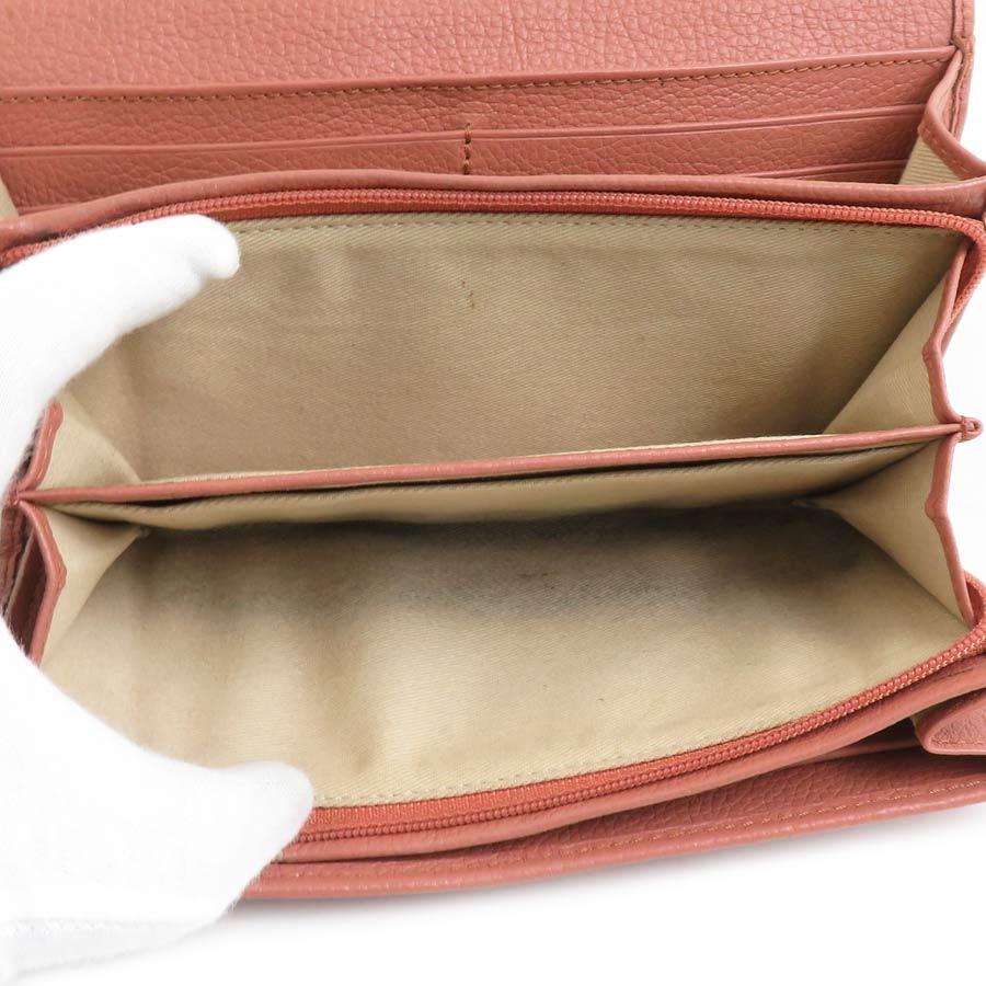 SEE BY CHLOE（シーバイクロエ） 長財布 レザー ピンク : ブランド