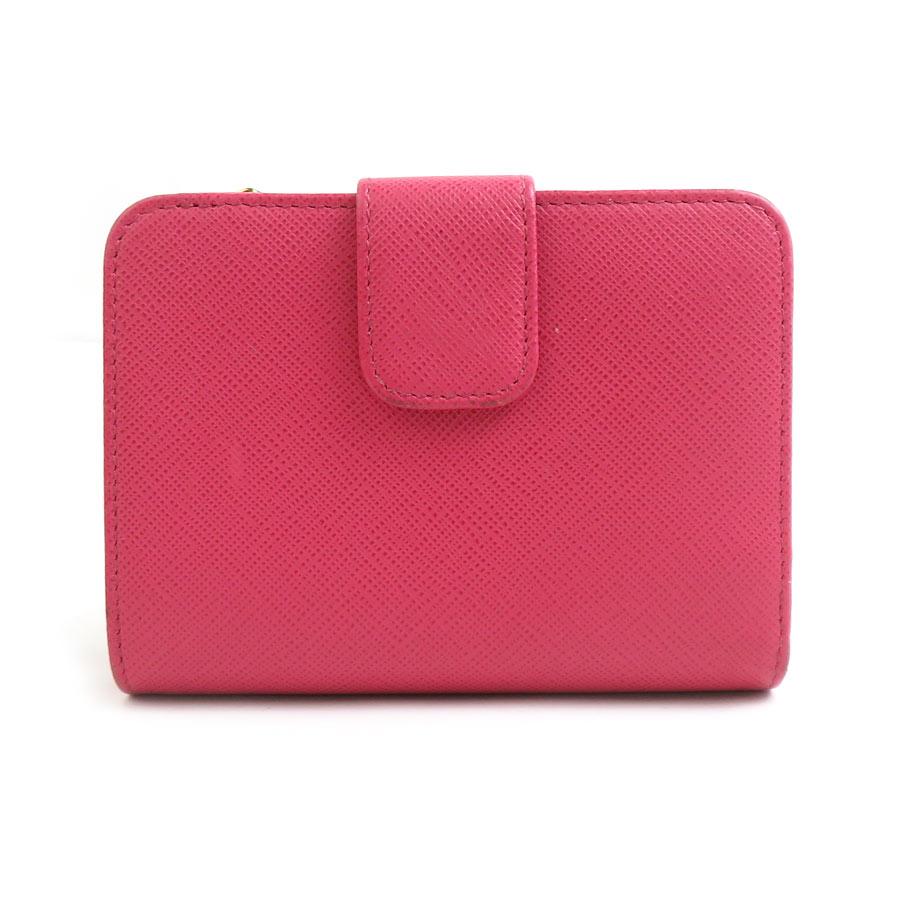 PRADA（プラダ） 二つ折り財布 レザー ピンク : ブランドバリュー