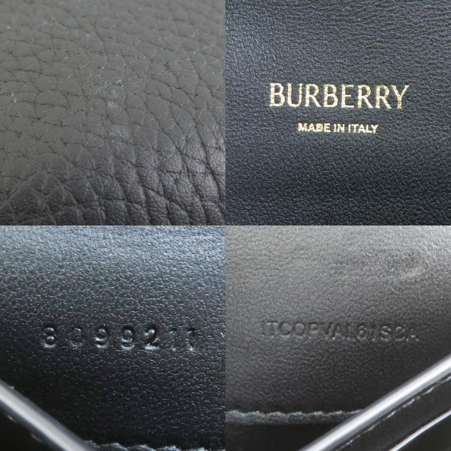BURBERRY（バーバリー） 長財布 レザー ブラック : ブランドバリュー