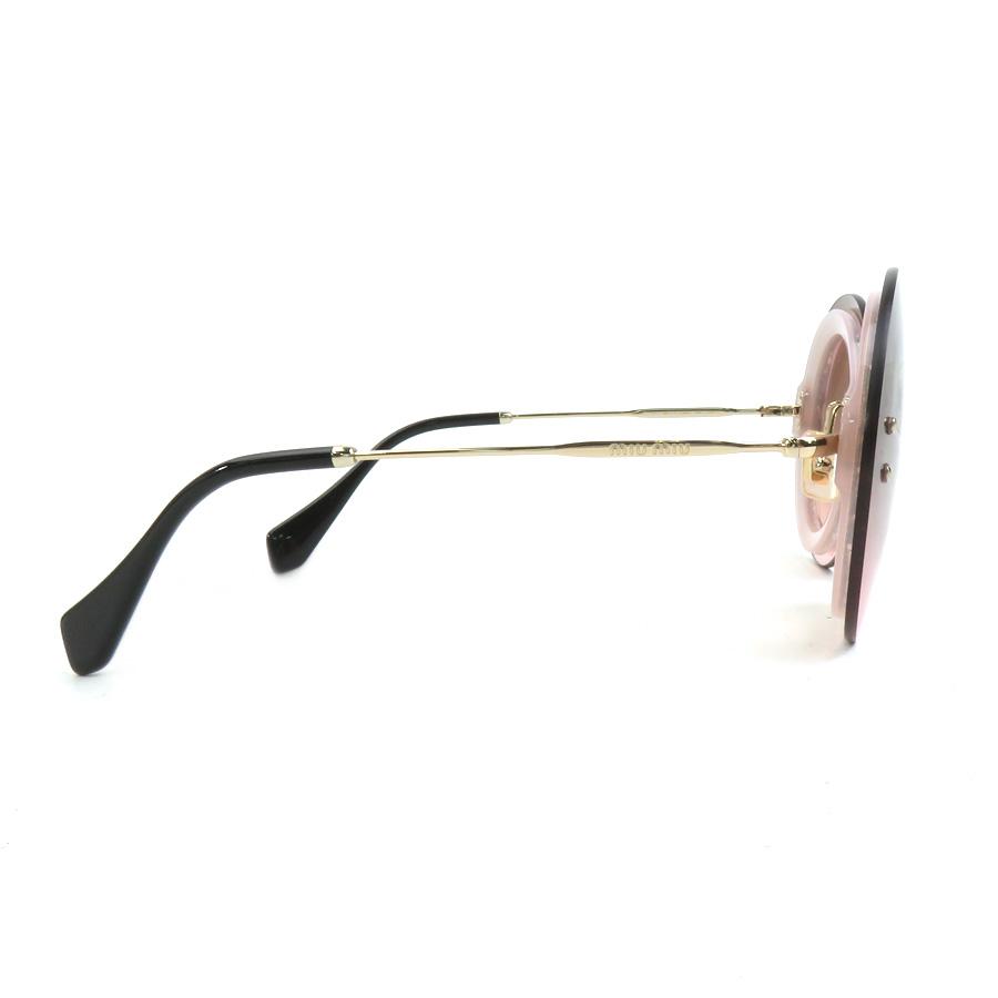 miu miu（ミュウミュウ） サングラス プラスチック/ラインストーン