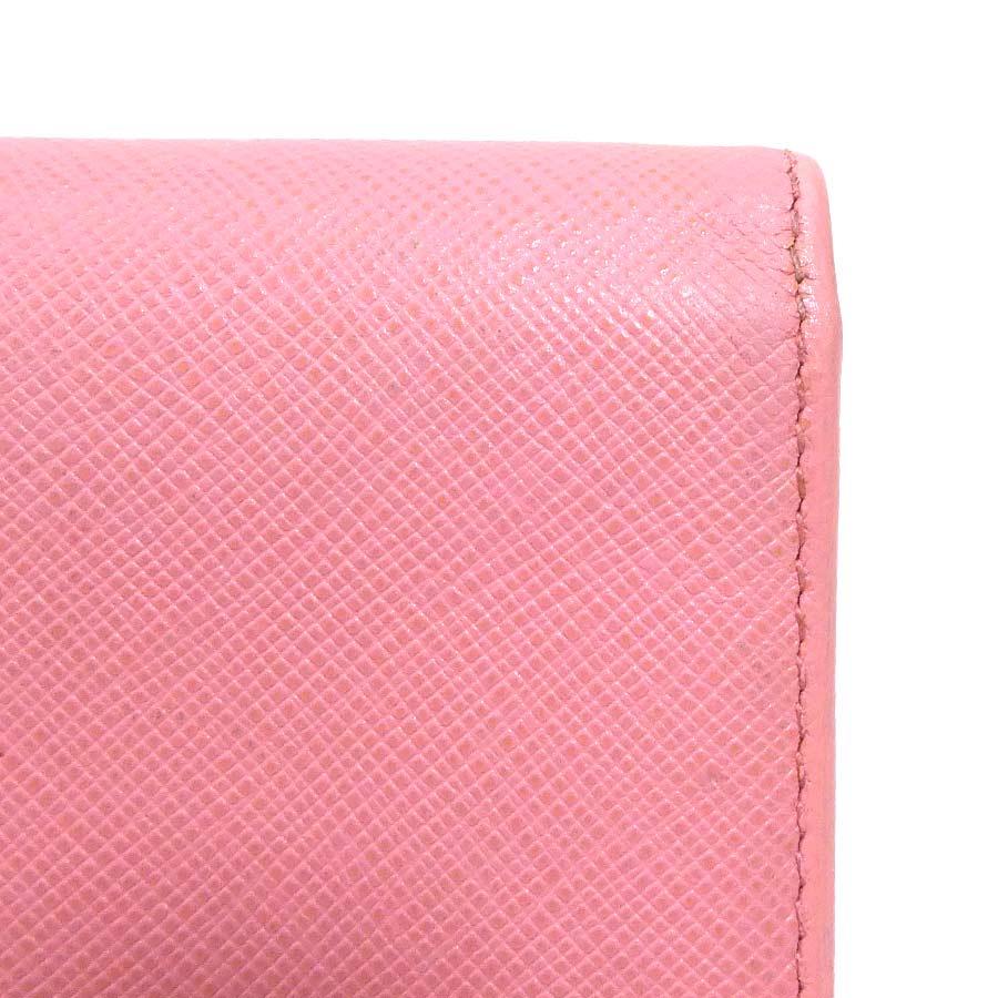 PRADA（プラダ） 二つ折り財布 レザー ピンク : ブランドバリュー