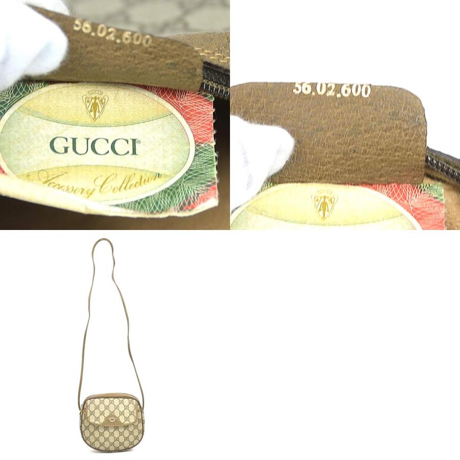 GUCCI（グッチ） ショルダーバッグ GGスプリームキャンバス ブラウン