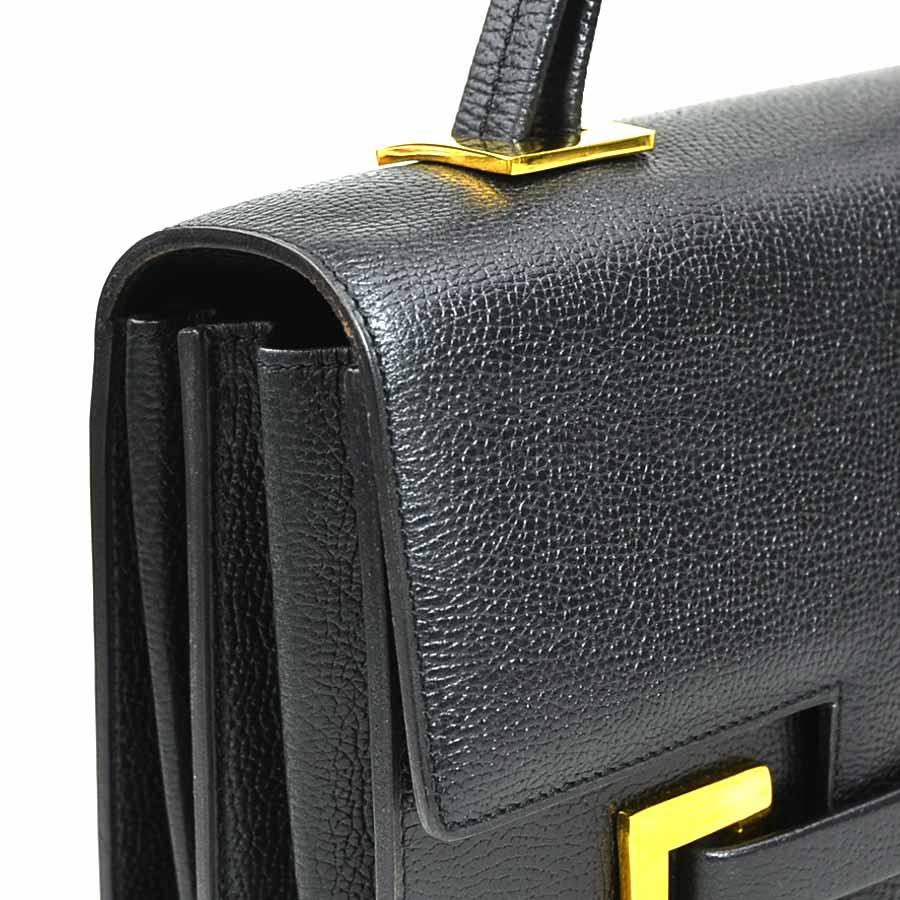 DELVAUX デルヴォー マダム レザー デルヴォー DELVAUX ハンドバッグ マダム レザー ブラック : ブランド