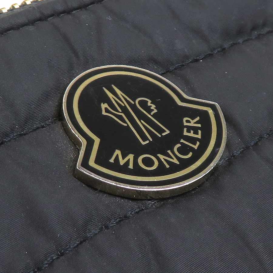 MONCLER（モンクレール） ポーチ ナイロン ブラック : ブランド