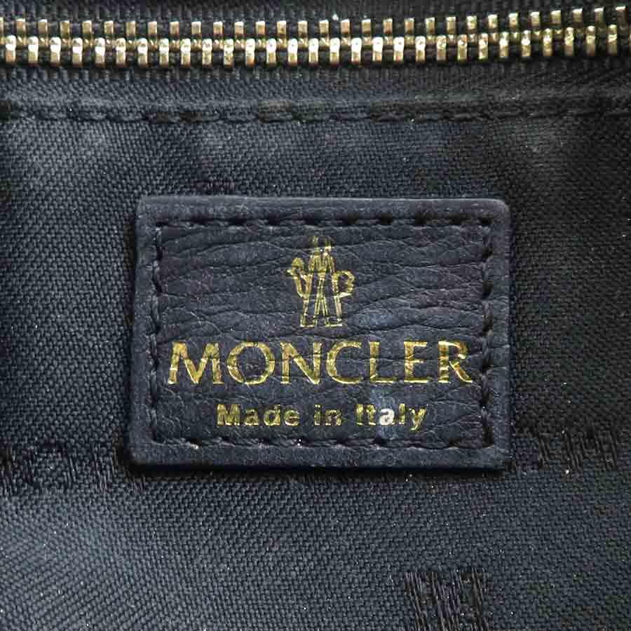 MONCLER（モンクレール） ポーチ ナイロン ブラック : ブランド
