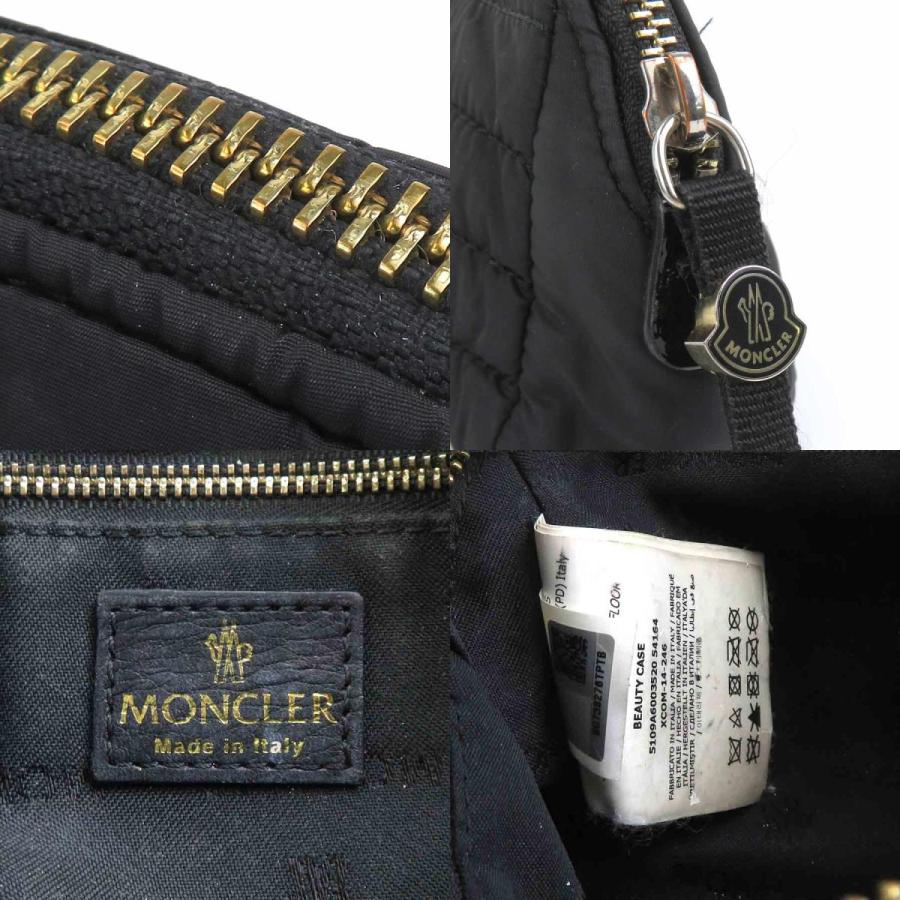 MONCLER（モンクレール） ポーチ ナイロン ブラック : ブランド