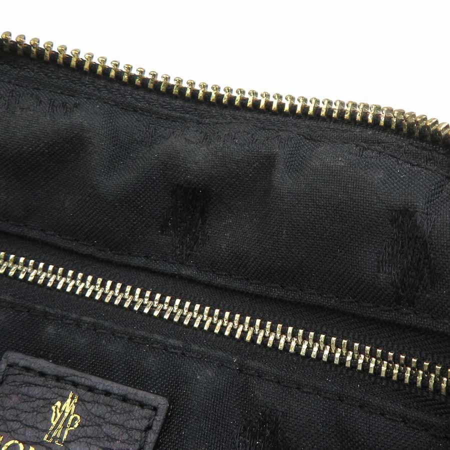 MONCLER（モンクレール） ポーチ ナイロン ブラック : ブランド